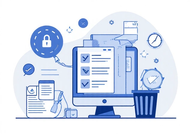 Illustration von Rechten des Einzelnen im Datenschutz